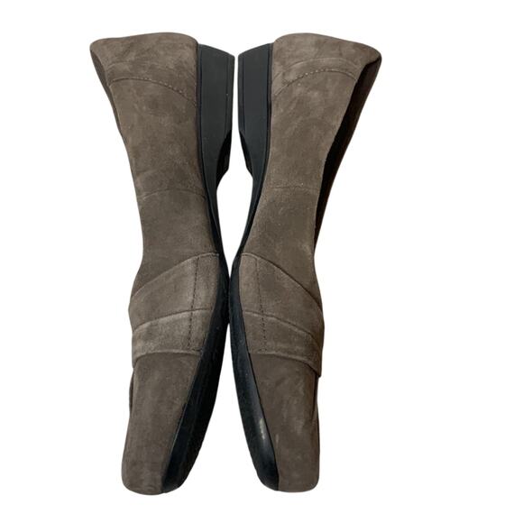 NEW Clark’s Blanche Fria flats taupe suede sz 10 - Picture 3 of 7